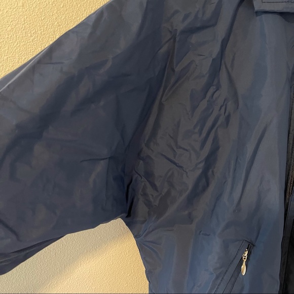 Vintage Pelzer Gore-Tex Rain Jacket Blue Full Zip Vented Made in USA-Large - Picture 5 of 12